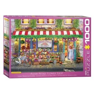 EUROGRAPHICS 1000 PIECE PLUSH PETALS FLORIST