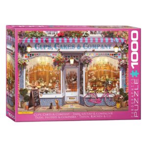 EUROGRAPHICS 1000 PIECE CUPS, CAKES & COMPANY