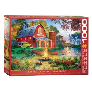 EUROGRAPHICS 1000 PIECE OLD MACDONALDS FARM STORE