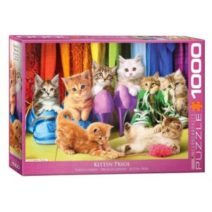 EUROGRAPHICS 1000 PIECE KITTEN PRIDE