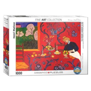 EUROGRAPHICS 1000 PIECE THE DESSERT HARMONY IN RED, HENRI MATISSE