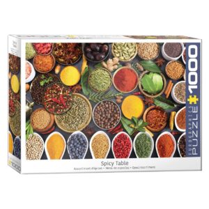 EUROGRAPHICS 1000 PIECE SPICY TABLE