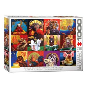 EUROGRAPHICS 1000 PIECE CHINESE CALENDAR