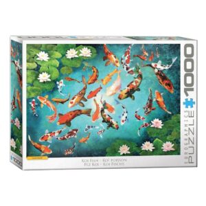 EUROGRAPHICS 1000 PIECE COLOURFUL KOI FISH