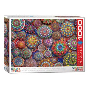 EUROGRAPHICS 1000 PIECE MANDALA STONES