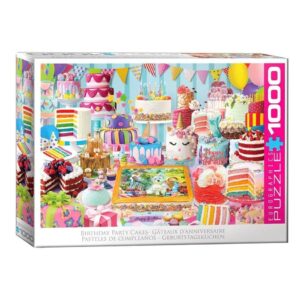 EUROGRAPHICS 1000 PIECE BIRTHDAY PARTY CAKE