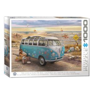 EUROGRAPHICS 1000 PIECE LOVE AND HOPE VW BUS
