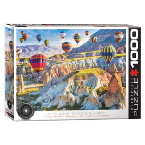 EUROGRAPHICS 1000 PIECE AIR BALLOONS CAPPADOCIA TURKEY
