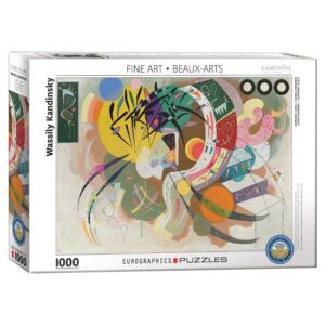 EUROGRAPHICS 1000 PIECE DOMINANT CURVE, WASSILY KANDINSKY