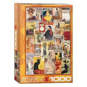 EUROGRAPHICS 1000 PIECE THEATRE AND OPERA VINTAGE POSTERS