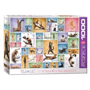 EUROGRAPHICS 1000 PIECE YOGA CATS