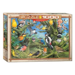 EUROGRAPHICS 1000 PIECE GARDEN BIRDS, JOAHN FRANCIS