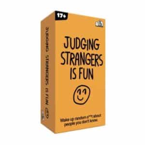 JUDGING STRANGERS IS FUN CARD GAME