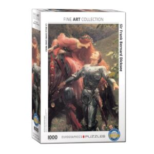 EUROGRAPHICS 1000 PIECE LA BELLE DAME SANS MERCI, FRANK BERNARD DICKSEE