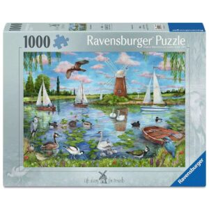 RAVENSBURGER 1000 PIECE LIFE ALONG THE BROADS