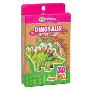 MAKEBUG 3D DINO STEGOSAURUS