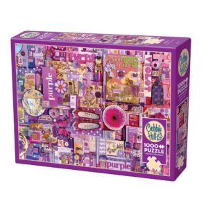 COBBLE HILL 1000 PIECE PURPLE