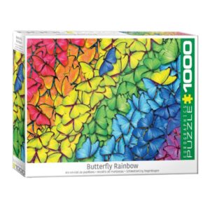 EUROGRAPHICS 1000 PIECE BUTTERFLY RAINBOW