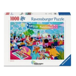 RAVENSBURGER 1000 PIECE SPEED PUZZLING WORLD JIGSAW PUZZLE CHAMPIONSHIP 2025