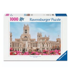 RAVENSBURGER 1000 PIECES THE CIBELES PALACE MADRID