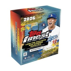 TOPPS FINEST MAJOR LEAGUE BASEBALL 2026 MEGA BOX