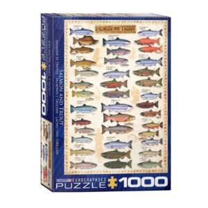 EUROGRAPHICS 1000 PIECE SALMON AND TROUT