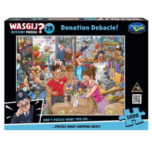 WASGIJ 1000 PIECE MYSTERY 29 DONATION DEBACLE