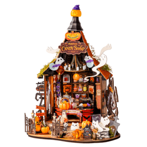 ROBOTIME DIY MINI HOUSE HAUNTED CANDY HOUSE