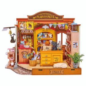 ROBOTIME DIY MINI HOUSE FLUFFY FRIENDS HUB