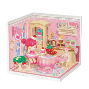 ROBOTIME DIY PLASTIC SUPERSTORE NANCIS STRAWBERRY TEATIME
