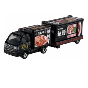 TOMICA LONG 1:55 SUBARU SAMBAR KITCHEN TRAILER (#142)
