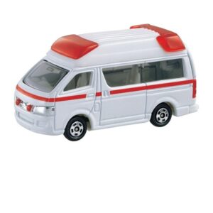 TOMICA 1:64 TOYOTA HIMEDIC AMBULANCE WHITE (#79)
