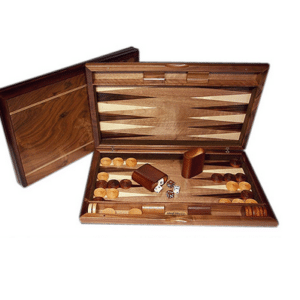 DAL ROSSI WOODEN 49 CM BACKGAMMON