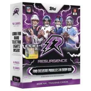 TOPPS RESURGENCE 2025 NFL FOOTBALL MEGA BOX