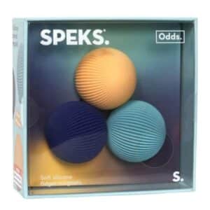 SPEKS ODDS SOFT SILICONE FIDGET MAGNETS BLUE LINES