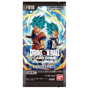 DRAGON BALL FUSION WORLD CROSS FORCE BOOSTER PACK FB10