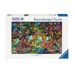 RAVENSBURGER 4000 PIECE THE HIDDEN WORLD OF FAIRIES