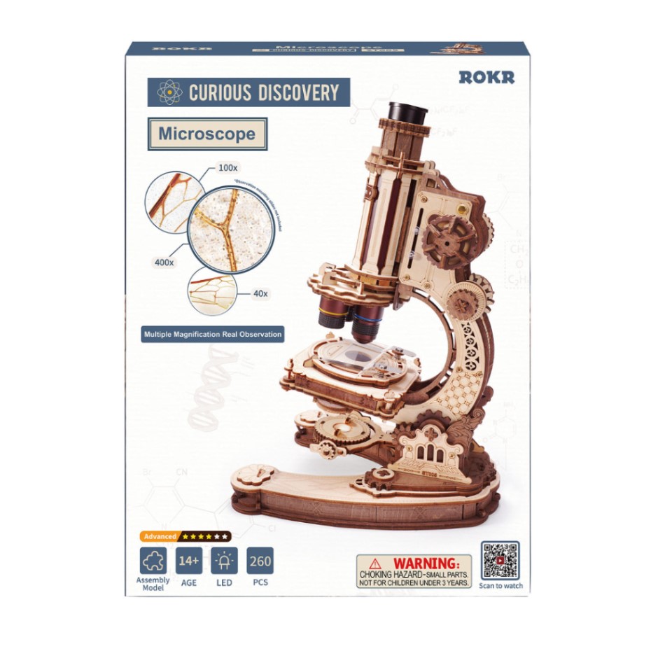 ROBOTIME MECHANICAL MODELS MICROSCOPE - Image 2