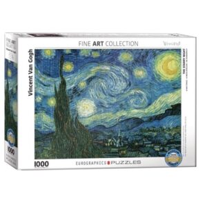 EUROGRAPHICS 1000 PIECE STARRY NIGHT, VINCENT VAN GOGH