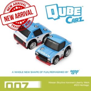 MINI GT 1:64 QUBECARZ #007 NISSAN SKYLINE C110 "KENMERI" LIBERTY WALK #23 HERITAGE (QZ00102)