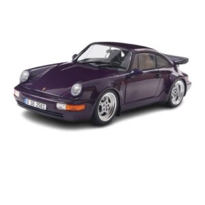 SOLIDO 1:18 PORSCHE 911 (964) TURBO 1990 VIOLET BLUE (S1803412)