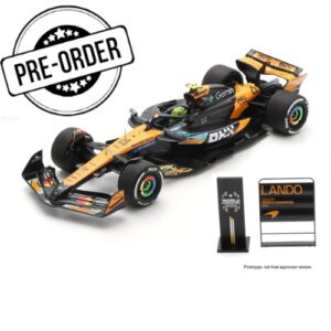 (PRE-ORDER NOW) SPARK 1:18 F1 MCLAREN MCL39 3RD 2025 ABU DHABI GP / DRIVERS' WORLD CHAMPION #4 NORRIS (18S1118)