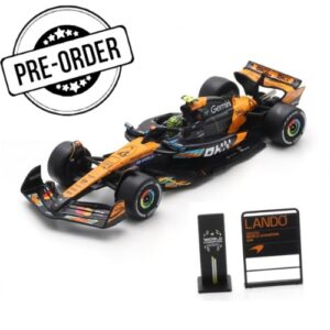 (PRE-ORDER NOW) SPARK 1:64 F1 MCLAREN MCL39 3RD 2025 ABU DHABI GP / DRIVERS' WORLD CHAMPION #4 NORRIS (64S078)