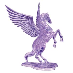 CRYSTAL PUZZLE 3D FLYING HORSE PURPLE