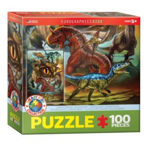 EUROGRAPHICS 100 PIECE CARNIVOROUS DINOSAURS