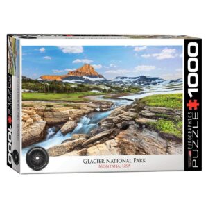 EUROGRAPHICS 1000 PIECE GLACIER NATIONAL PARK MONTANA USA