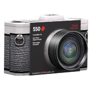 EUROGRAPHICS 550 PIECE CLASSIC CAMERA IN TIN