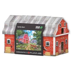 EUROGRAPHICS 550 PIECE FAMILY FARM IN TIN