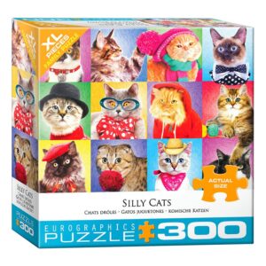 EUROGRAPHICS 300 PIECE SILLY CATS