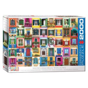 EUROGRAPHICS 2000 PIECE MEDITERRANEAN WINDOWS